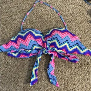 Wrap around bikini top